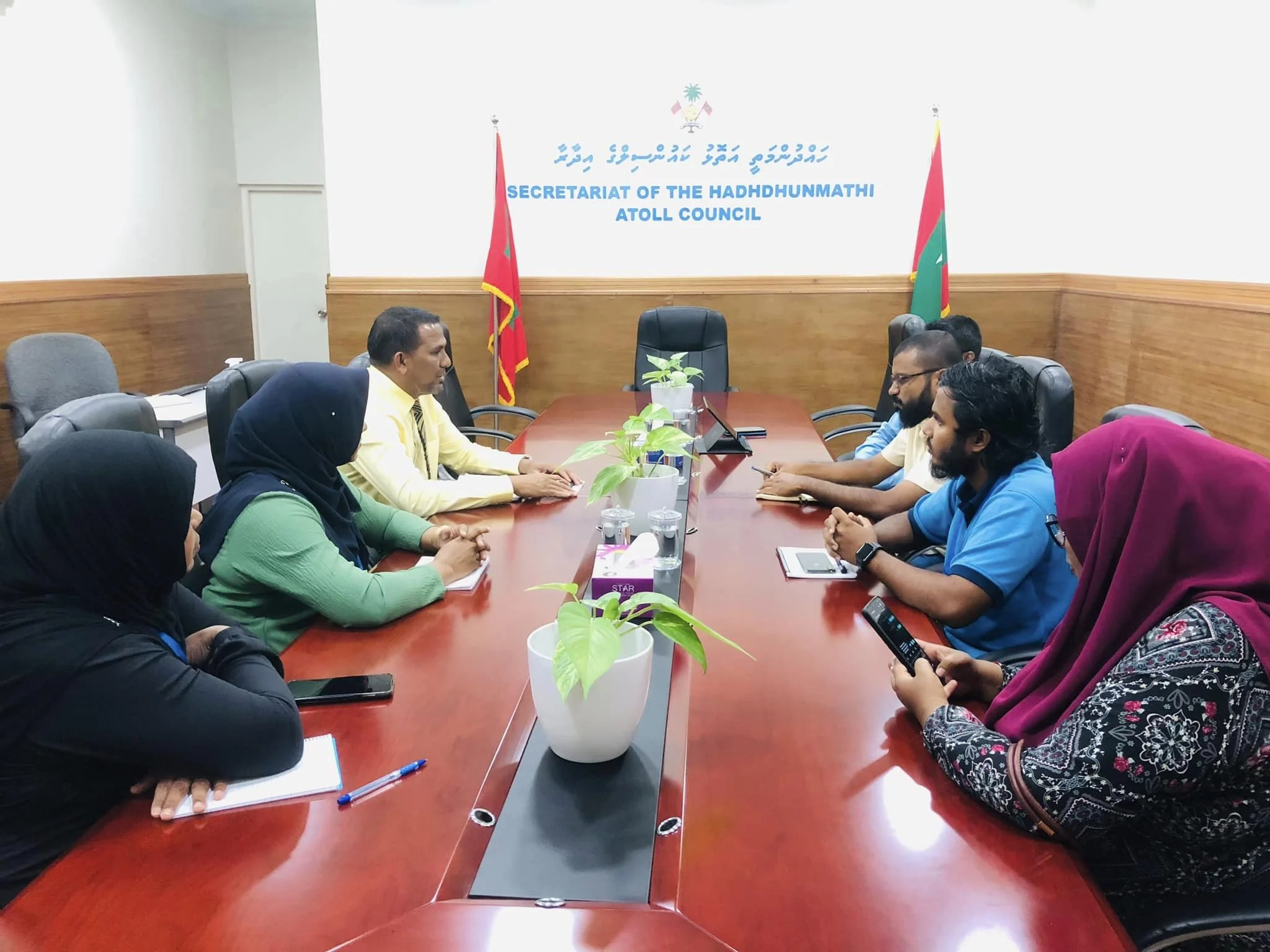 Atoll Council First Meeting4